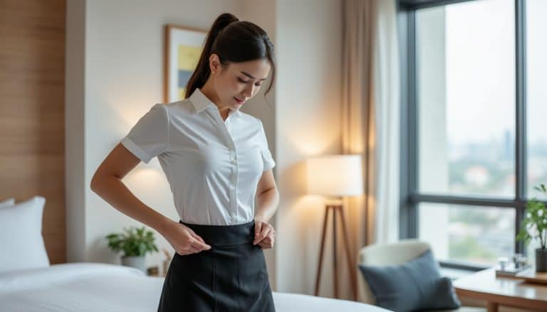 Hôtel Recrute Femme de Chambre : bien ajuster la taille