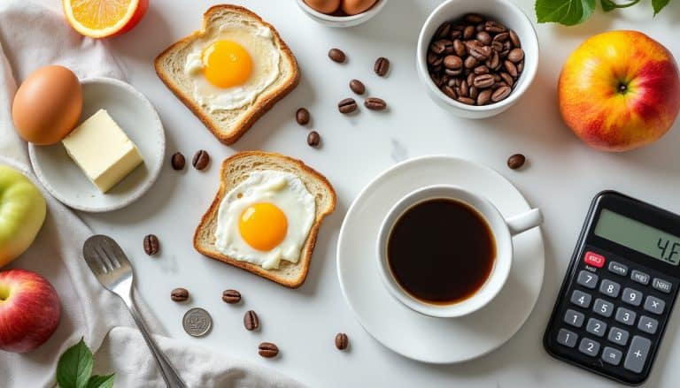 Coût matière d'un petit-déjeuner : le calcul